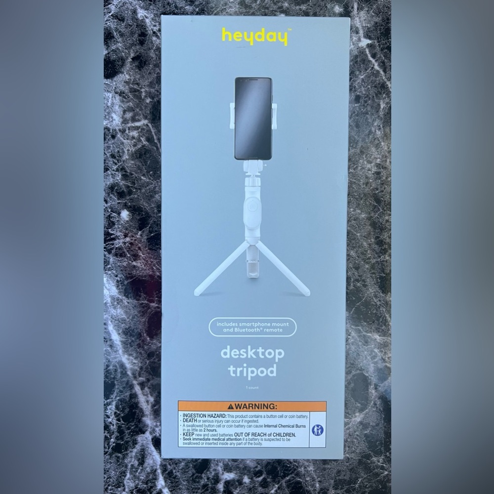 heyday Gray Desktop Tripod